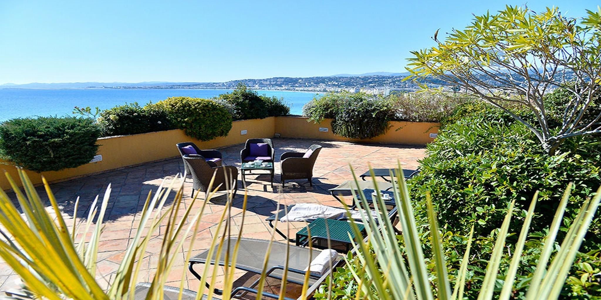 Hotel La Perouse Nice Baie Des Anges - Recently Fully Renovated Exterior foto